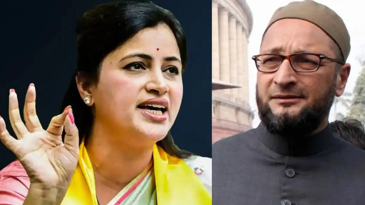 Navneet Kaur attacks Asaduddin Over Jai Palestine remarks: రాష్ట్రపతికి నవనీత్ కౌర్ లేఖ.. అసదుద్దీన్ సభ్యత్వాన్ని రద్దు చేయాలంటూ..