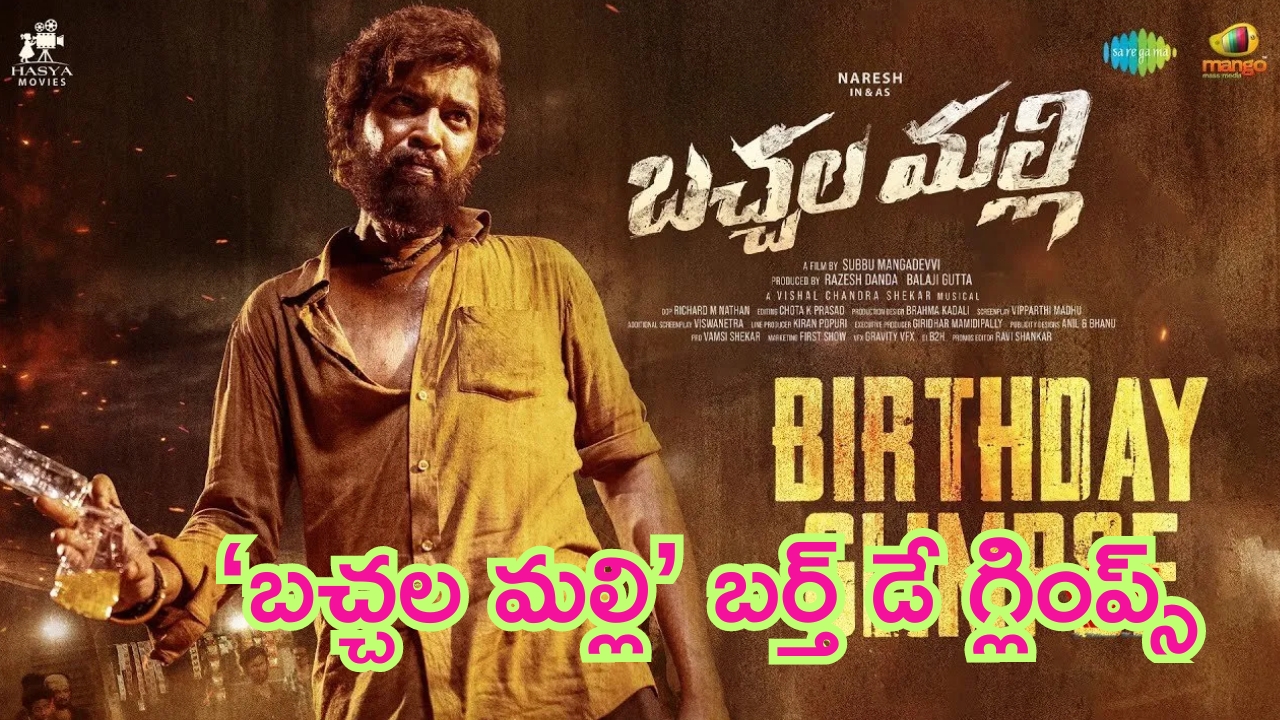 Bachhalamalli Teaser Glimse: హె.. ఎవడి కోసం తగ్గాలి.. ఎందుకు తగ్గాలి.. గూస్‌బంప్స్ తెప్పిస్తున్న బర్త్ డే గ్లింప్స్