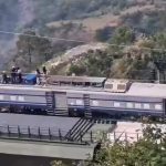 Trial run on at Chenab bridge: చుక్ చుక్ రైలు.. చీనాబ్ వంతెనపై ట్రయల్ రన్ సక్సెస్