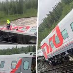 Train Accident in Russia: రష్యాలో పట్టాలు తప్పిన రైలు.. 70 మందికి గాయాలు!