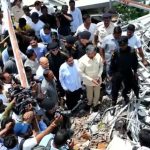 CM Chandrababu Naidu : అమరావతిలో సీఎం చంద్రబాబు.. ప్రజావేదిక శిథిలాల పరిశీలన