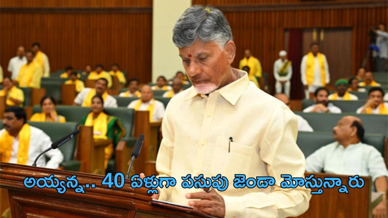Ap Assembly: అయ్యన్నపాత్రుడు 40ఏళ్లుగా పసుపు జెండా మోస్తున్నారు.. అసెంబ్లీలో చంద్రబాబు