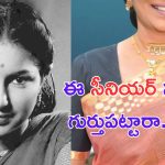 Sarada: ఈ సీనియర్ నటిని గుర్తుపట్టారా.. ప్రభాస్ కు తల్లిగా కూడా నటించింది