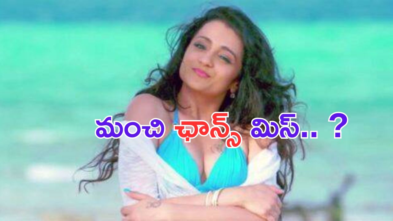Trisha Krishnan: రాజమౌళి ఆఫర్ నే రిజెక్ట్ చేసిన బ్యూటీ.. ?