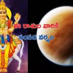 Venus Transit: శుక్రుడి సంచారం.. ఈ రాశుల వారికి సంపద వర్షం
