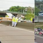 France plane crashes on highway: పారిస్‌లో రోడ్డుపై కూలిన విమానం, ముగ్గురు మృతి
