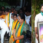 Hyderabad:తల్లి పేరుతో మొక్కను నాటిన కేంద్ర మంత్రి