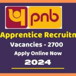 PNB Recruitment 2024: పంజాబ్ నేషనల్ బ్యాంక్‌లో 2700 ఉద్యోగాలు.. అర్హతలివే !