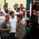 Rahul Meets Hathras Stampede victims: హాథ్రాస్‌‌లో రాహుల్.. బాధితులకు పరామర్శ
