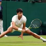 Alcaraz beat Tiafoe: వింబుల్డన్ టోర్నీ, చెమటోడ్చిన డిఫెండింగ్ ఛాంపియన్ అల్కరాస్