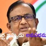Chidambaram Press Meet: 50 ఏళ్ల తర్వాత ఎమర్జెన్సీపై చర్చ అవసరమా..?: చిదంబరం