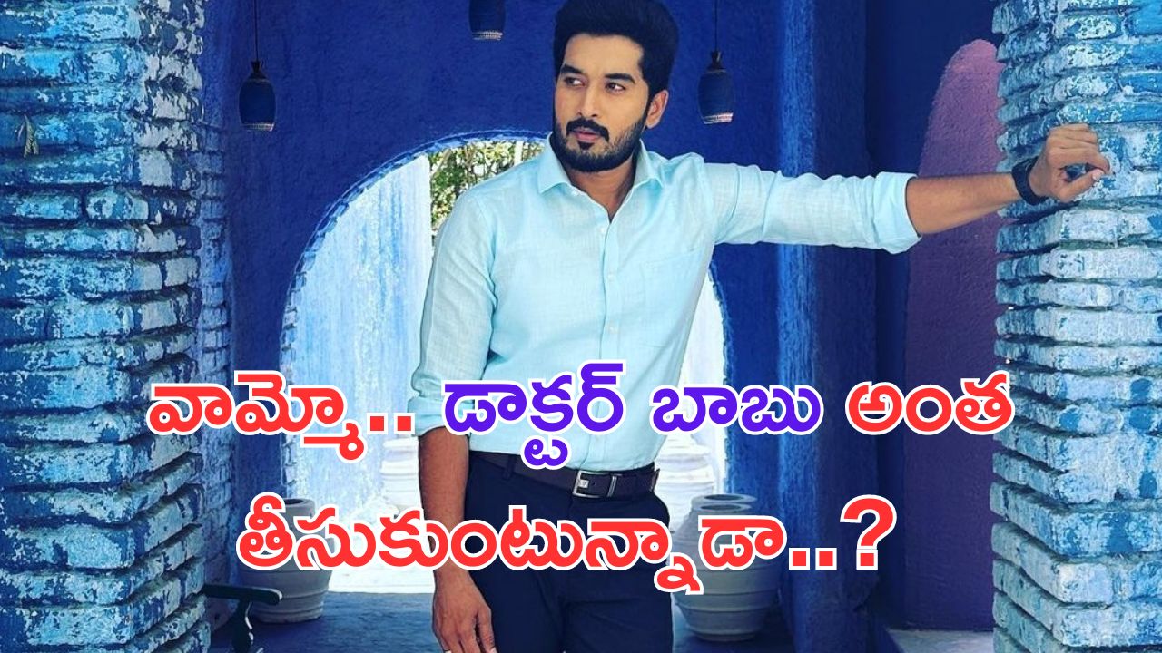 Nirupam Paritala: డాక్టర్ బాబు.. కార్తీక దీపం సీరియల్ కు ఎంత తీసుకుంటున్నాడో తెలుసా.. ?