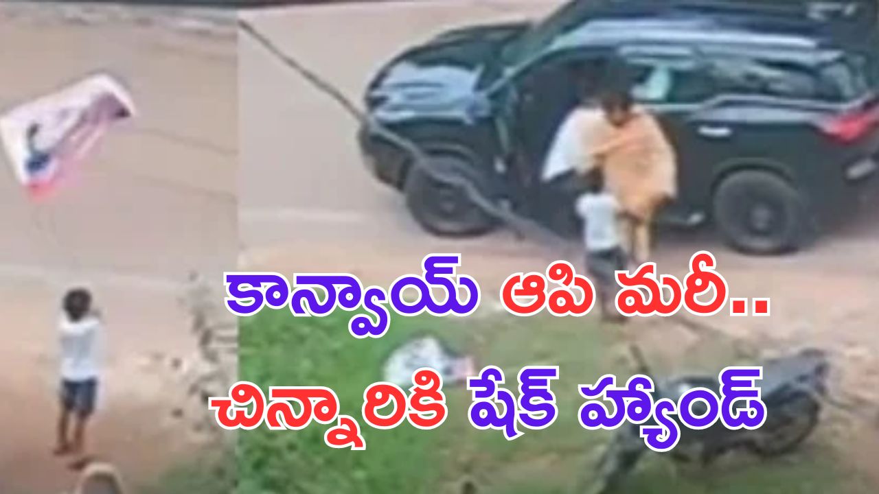 Pawan Kalyan: కాన్వాయ్ ఆపి.. చిన్నారిని పలకరించిన పవన్.. వీడియో వైరల్