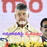 White Paper on Amaravati : నేడు అమరావతిపై శ్వేతపత్రం విడుదల..