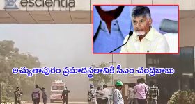 CM Chandrababu: అచ్యుతాపురం ప్రమాదస్థలానికి సీఎం చంద్రబాబు.. ఫార్మా క్షతగాత్రులకు పరామర్శ