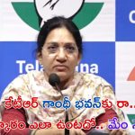 Bandru Shobha Rani: బయట తిట్టి.. లోపల విచారం వ్యక్తం చేసినట్టు నటిస్తే ఎలా కేటీఆర్? : బండ్రు శోభారాణి