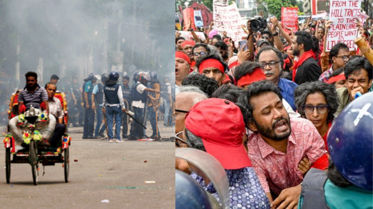 Bangladesh clashes: మేం చెప్పేదాకా బంగ్లాదేశ్ కు ఎవరూ వెళ్లొద్దంటున్న భారత్