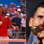 Djokovic win gold medal: పారిస్ ఒలింపిక్స్, జకోవిచ్ బంగారం.. ఆపై కంటతడి..