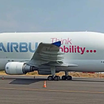 Rare Airbus Beluga: శంషాబాద్ ఎయిర్ పోర్టులో బాహుబలి ఎయిర్ క్రాఫ్ట్ ఎంత పెద్దదో చూశారా?