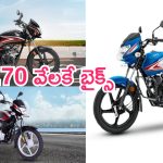Cheapest Bikes: చీపెస్ట్ బైక్స్.. రూ. 70 వేలకే 70 కి.మీ మైలేజ్ ఇచ్చే అద్భుతమైన బైక్స్‌.. అధునాతన ఫీచర్లు కూడా!