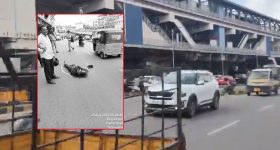 Panjagutta accident: హైదరాబాద్ పంజాగుట్టు.. బైక్‌ని ఢీకొట్టిన టెంపో, కూతురు మృతి.. ఆపై