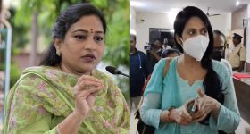 Kadambari Jatwani: న్యాయం కోసం.. హోంమంత్రి అనితను కలిసిన.. నటి కాదంబరి జత్వానీ