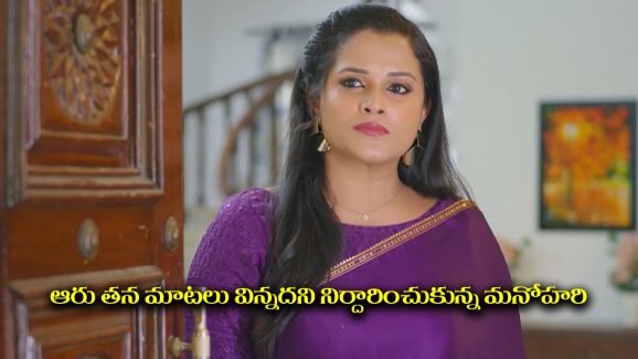 Nindu Noorella Saavasam Serial Today September 22nd: ‘నిండు నూరేళ్ల సావాసం’ సీరియల్‌: మిస్సమ్మ, మనోహరి మధ్య చెస్‌ యుద్దం – తనను ఎవ్వరూ ఓడించలేరని అంజు ఫోజులు