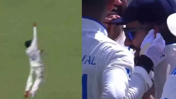 Ind vs Ban Test: ఒంటిచేత్తో క్యాచ్‌ అందుకున్న రోహిత్‌.. చెవులు పట్టుకున్న పంత్ !