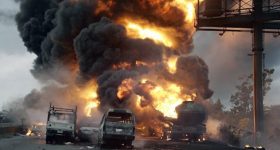 Nigeria explosion: నైజీరియాలో ఘోర రోడ్డు ప్రమాదం, మంటల్లో 48 మంది మృతి.. ఎలా జరిగింది?