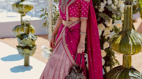 Sreeleela: లంగా ఓణీలో చక్కని చుక్కలా మెరిసిపోతున్న శ్రీలీల..