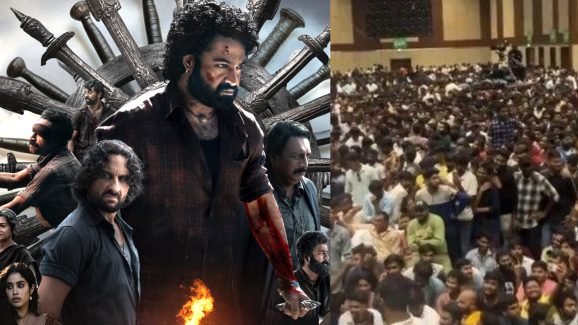Devara Pre Release Event : విధ్వంసం వెనుకకుట్ర కోణం… రంగంలోకి దిగిన పోలీసులు..
