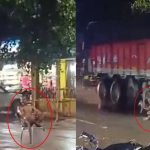 Viral Video: నడి రోడ్డులో కుర్చీ వేసుకుని మందుబాబు హల్ చల్..