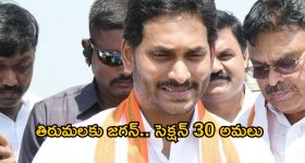 YS Jagan: టెన్షన్ టెన్షన్..  తిరుమలకు జగన్.. పోలీస్ యాక్ట్ సెక్షన్ 30!