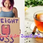 Drink For Weight loss: ఈ డ్రింక్‌తో ఈజీగా వెయిట్ లాస్ !