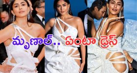 Mrunal Thakur: మృణాల్.. ఏంటా డ్రెస్.. నిన్ను ఎలా ఊహించుకున్నాం.. ఛీఛీ