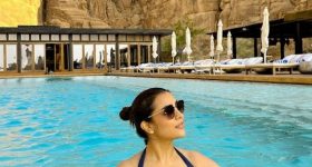 Nisha Aggarwal: సౌదీ అరేబియాలో కాజల్ చెల్లి చక్కర్లు.. స్విమ్మింగ్ పూల్‌లో అందాల ఆరబోత