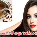 Homemade Hair Oils: ఈ ఆయిల్స్‌తో జుట్టు పెరగడం పక్కా !