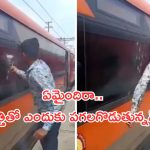 Vande Bharat Train: సుత్తితో వందే భారత్ రైలు అద్దాలు పగలగొట్టిన యువకుడు.. అరే ఎందుకు చేశావ్ రా అలా?