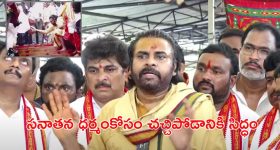 Deputy CM Pawan Kalyan: సనాతన ధర్మం జోలికి వస్తే వదిలేది లేదు.. ప్రకాష్ రాజ్ జాగ్రత్త :  పవన్ వార్నింగ్