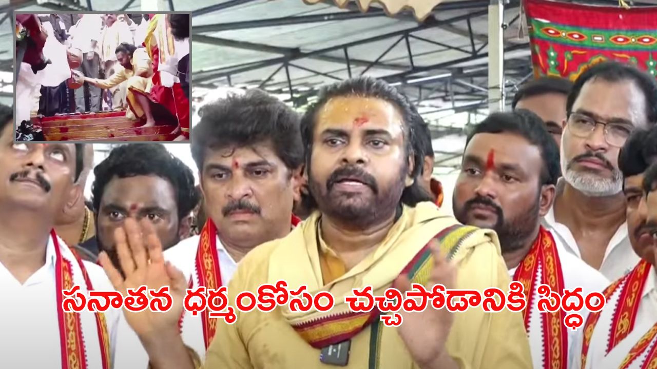 Deputy CM Pawan Kalyan: సనాతన ధర్మం జోలికి వస్తే వదిలేది లేదు.. ప్రకాష్ రాజ్ జాగ్రత్త :  పవన్ వార్నింగ్