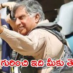 Ratan Tata’s Top Secret: బిజినెస్ కింగ్ టాటా గురించి ఎవరికీ తెలియని టాప్ సీక్రెట్ ఇదే.. 69 ఏళ్ల వయస్సులో కూడా.. ?