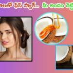 Coconut Milk For Skin: కొబ్బరి పాలతో ఫేస్ ప్యాక్.. మీ అందం రెట్టింపు