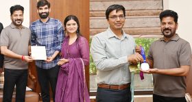 CM Revanth Reddy: సీఎం రేవంత్‌తో పెండ్యాల హరికృష్ణ, కిదాంబి శ్రీకాంత్ భేటీ