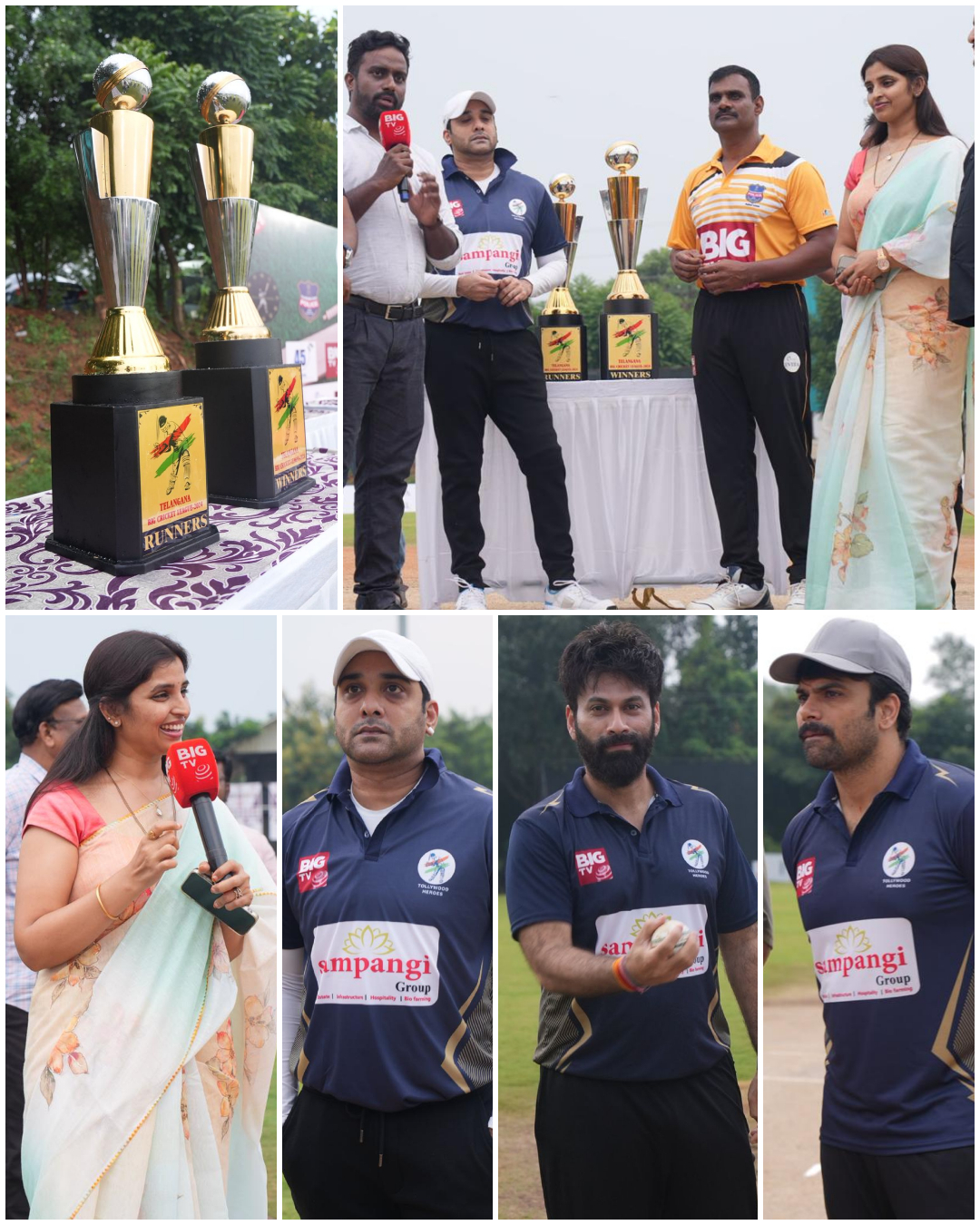 Telangana BIG Cricket League: సందడిగా జరిగిన తెలంగాణ బిగ్ క్రికెట్ లీగ్.. టాలీవుడ్ హీరోస్ టీమ్ ఇదే