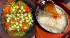 Mallipoola Rasam: మల్లెపూలతో రసం ఏంట్రా.. అన్నంలో వేసుకుని మరీ తినేస్తున్నారే, ఈ వీడియో చూస్తే షాకవుతారు