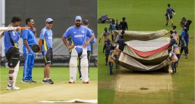 Ind vs Nz: భారీ వర్షం..న్యూజిలాండ్-భారత్ మ్యాచ్ మొదటి రోజు రద్దు..!