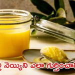 Pure Ghee: కల్తీ నెయ్యిని గుర్తించండిలా ?