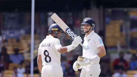 IND VS NZ: చెలరేగిన రచిన్ .. కివీస్ 402 పరుగులకు ఆలౌట్