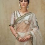 Samyukhta Menon: వైట్ శారీలో ఏంజెల్‌లా సంయుక్త.. అబ్బబ్బా ఏమా అందం!