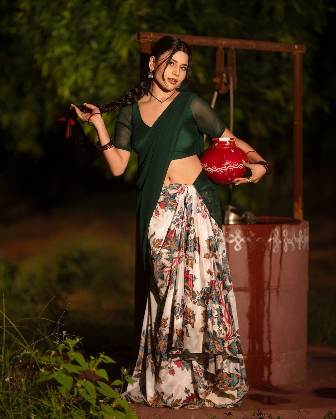 Hamida Khatoon: పల్లెటూరి అమ్మాయి గెటప్‌లో హమీదా.. మరీ నేచురల్‌గా ఉందే!
